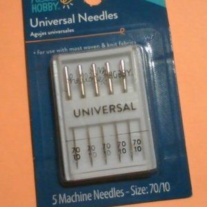 Sewing Machine Needles 6 packs (5 packs) & (1 pack)